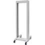 SCHROFF 19 laboratorinis stovas, mobilus - 19 laboratorinis stovas 36HE RAL7035 (10117498)