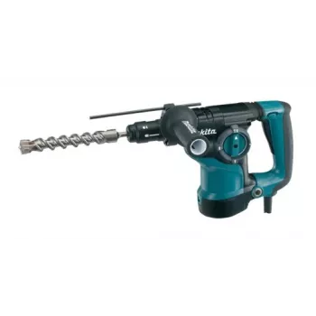 Perforatorius Makita HR2811FT — 800 W, 2,9 J smūgio energija, 1100 aps./min., 4500 smūgių/min.