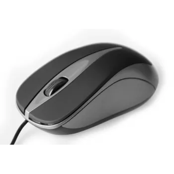 Pelė Media-Tech MT1091T USB Type-A, titano spalvos