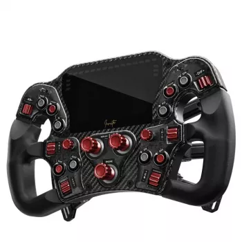 Vairaratis Asetek Invicta 4,3 colio LCD USB-C Red on Black Edition