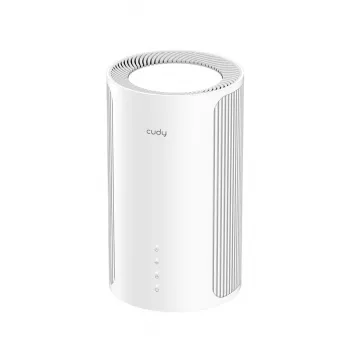 Maršrutizatorius Cudy M11000 triju dažnių (2.4 / 5 / 6 GHz) Wi‑Fi 7 4x LAN Baltas, 4 vidinės antenos