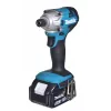 Makita DTD156RTJ akumuliatorinis sukamasis smūginis atsuktuvas 2500 RPM Žalias