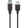 Goobay USB 3.0 ilginimo kabelis 1 m juodas - USB 3.0 A tipo kištukas > USB 3.0 (74149)