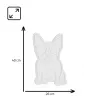 Neoninė šviesa MANTA Manta SNL66WH French Bulldog White – dekoratyvinis LED neoninis švyturys prancūzų buldogo siluetu