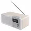 Nešiojamas radijo imtuvas BLAUPUNKT PP14BT su Bluetooth, MP3, MicroSD, USB ir žadintuvu — 6 W, baterija/maitinimas tinklu, 230×118×90 mm