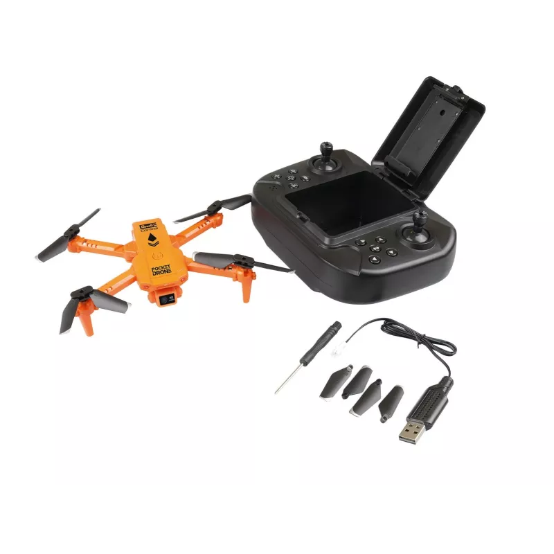 RC kvadrokopteris REVELL Pocket Drone 23810 – 2,4 GHz, 4 kanalų nuotolinio valdymo pultas