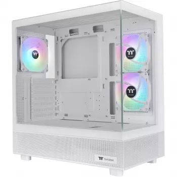 Terminėtalpė Thermaltake View 270 Plus TG ARGB Snow Mid Tower važiuoklė