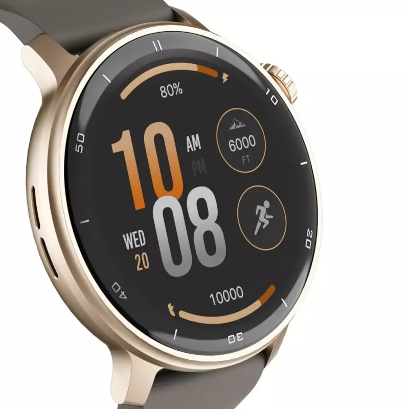 Išmanusis laikrodis Stelio STSWA101GD Activ GPS 46mm Auksinis