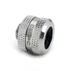 XSPC Jungtis G1/4 iki 14mm kieto vamzdelio, chromuota - 8 vnt.