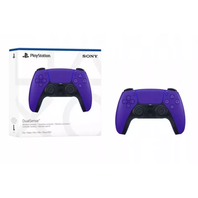 Žaidimų pultas Sony DualSense belaidis valdiklis, skirtas PlayStation 5 — violetinis, haptinis grįžtamasis ryšys, adaptyvūs gaidukai, įmontuotas garsiakalbis, Li‑Ion baterija