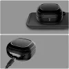 Tech-Protect Rough Carbon apsauginis dėklas Samsung Galaxy Buds 2 Pro/2/Live/Pro įkrovimo dėklui, juodas