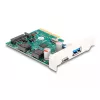 DeLOCK PCI Express x4 kortelė 1 x USB Type-C 1 x USB Type-A 10 Gbps