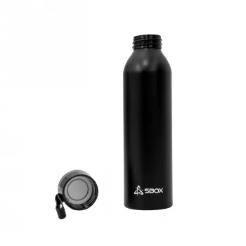 Sportinis vandens butelis SBOX WB-650 650 ml, juodas