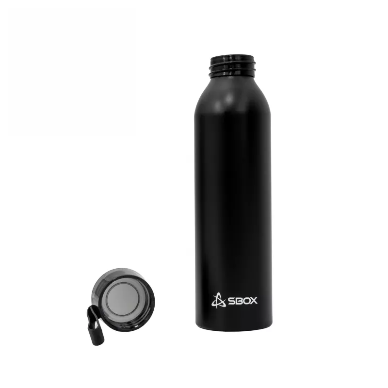 Sportinis vandens butelis SBOX WB-650 650 ml, juodas