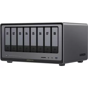 Ugreen NASync DXP8800Plus stalinis NAS Intel® Core™ i5 i5-1235U 8 GB DDR5 0 TB UGOS Pro