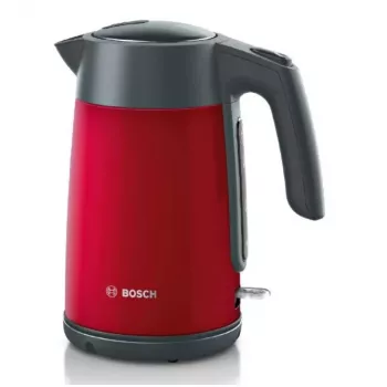 Elektrinis virdulys Bosch TWK7L464 – 1,7 l, 2400 W, raudonas, plastikinis korpusas
