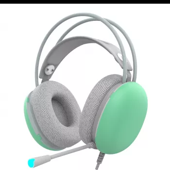 Cian Technology GmbH INCA Gaming Headset IGK-X8Y 7.1 USB RGB-LED turkiozinė