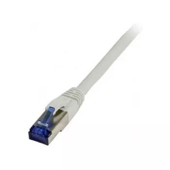Pataisos laidas RJ45 CAT6A 500MHz 0,5m pilka S-STP(S/FTP) TPE/LSZH(Superflex) AWG26 Synergy