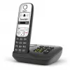 Gigaset A690A – analoginis/DECT telefonas – belaidė rankinė – laisvų rankų sistema – 100 įrašų – juoda (S30852-H2830-B101)