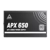 Montech APX650 maitinimo blokas 650 W 20+4 pin ATX ATX juodas