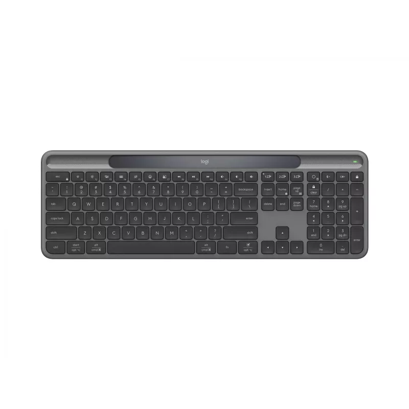 Belaidė klaviatūra Logitech 920-013779 RF Wireless Bluetooth, Graphite