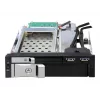 DeLOCK 5,25 colio mobilus krepšelis 1 x 2,5 colio + 1 x 3,5 colio SATA HDD ir 2 x USB 3.0 prievadai (47209)