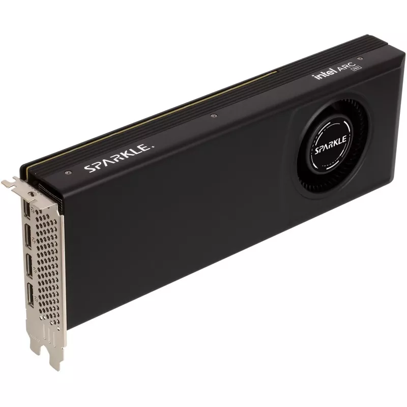 Vaizdo plokštė Sparkle Arc Pro B60 Blower, Intel Arc Pro B60, 24 GB GDDR6, 192 bit, PCIe x8 5.0, 1 ventiliatorius