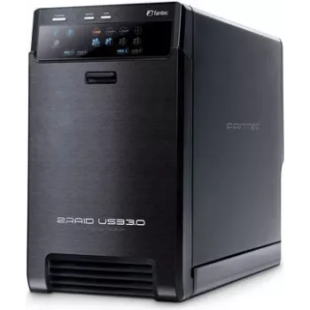 Fantec QB-X2US3R išorinis dėklas 2x3,5 inch SATA RAID USB 3.0 (1826)