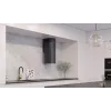 Įmontuojamas gartraukis MAAN ELBA 2 W 731 BLACK, šalinamas/cirkuliacinis, aliumininis riebalų filtras, 4 greičiai, 61 dB