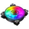 Gamemax DUAL RING INFINITY 120 mm korpuso ventiliatorius juodas
