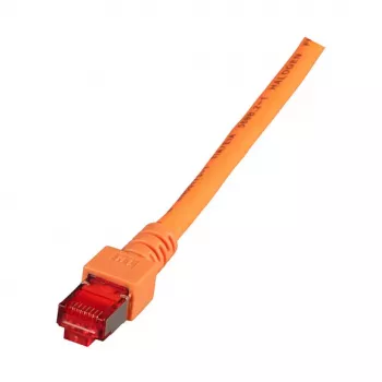 EFB-Elektronik RJ45 jungiamasis laidas Cat.6 S/FTP LSZH oranžinis 0,25 m