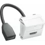 OBO Bettermann Multimedia Carrier HDMI MTS-HD F RW1 m. Kištukas-Kištukas 45x45mm (6104838)