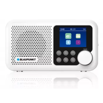 Blaupunkt DR8WH nešiojamas radijo imtuvas baltas