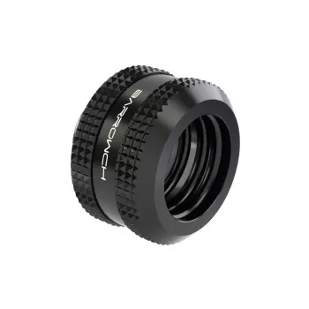 Barrow Hardtube Fitting 16 mm G1/4 inch tiesus juodas kompresinis jungtis kietai 16 mm vamzdeliai