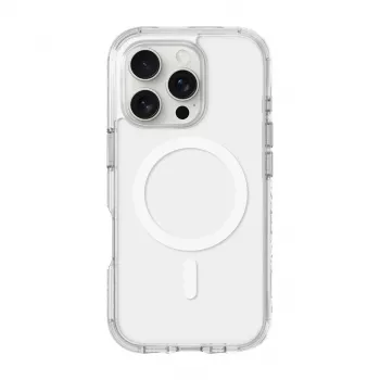 Apsauginis dėklas LAUT CRYSTAL MATTER X, skirtas iPhone 16 Pro, permatomas, PC+TPU, tinka 6,1 colio