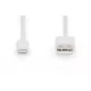 DIGITUS - Lightning laidas - Lightning (kištukas) į USB-A (kištukas) - 1,0 m - Dviguba izoliacija - Baltas - Lietas - Apple iPad/iPhone/iPod (Lightning) (DB-600106-010-W)