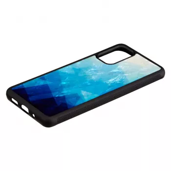 Apsauginis dėklas iKins, skirtas Samsung Galaxy S20+ – mėlyno ežero juodos spalvos apdaila