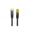 Tinklo kabelis Lanberg PCF6A-10CU-0025-BK RJ45 Cat6a 0,25 m juodas