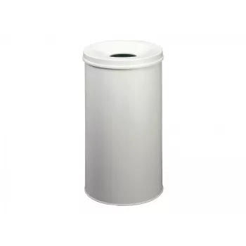 Šiukšliadėžė Durable 330710 60L apvali plieninė pilka
