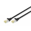 Tinklo kabelis Digitus CAT 6A S/FTP RJ-45 7 m juodas