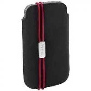 Dėklas HTC PO S800 mobiliesiems telefonams, juodai raudonas
