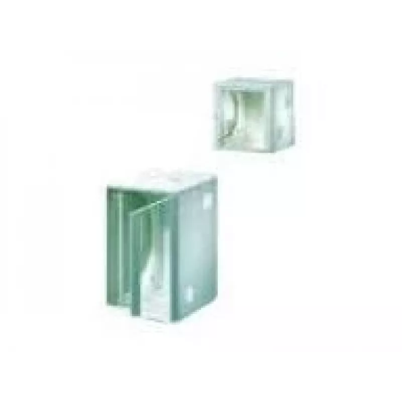 Rittal FlatBox - spinta - skirta montuoti ant sienos - RAL 7035 - 6U - 48,3 cm (19 inch)