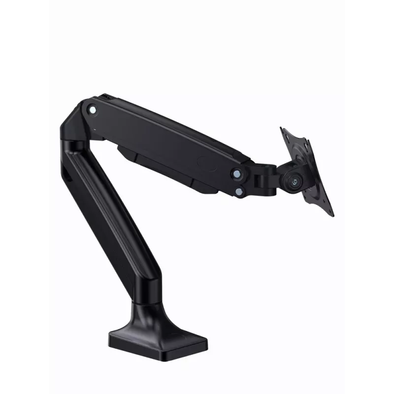 Monitorio laikiklis GEMBIRD MA-DA1-03 17–35 colių ekranams, 10 kg, VESA 75x75–100x100, spaustuvas/per angą, juodas
