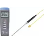 VOLTCRAFT K101 + TP 208 temperatūros matavimo prietaisas -200 iki +1370 °C, K tipo zondas