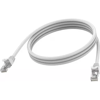 Laidinio tinklo kabelis Vision TC 1MCAT6A 1 m Cat6a U/UTP baltas