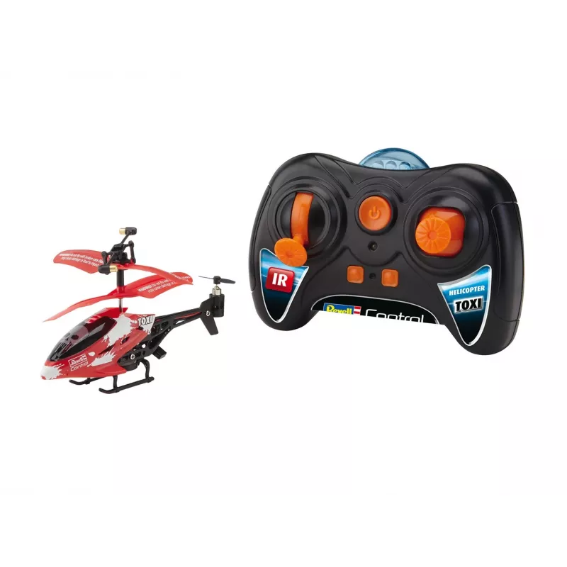 Sraigtasparnis RC Revell TOXI elektrinis variklis, LiPo 75 mAh, 15 g, baltas/raudonas/juodas