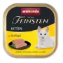 Šlapias kačių ėdalas animonda Vom Feinsten Junior Chicken 100 g – augimo periodui, 10% baltymų, 7% riebalų