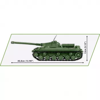COBI Historical Collection Antrojo pasaulinio karo IS-3 sovietų sunkusis tankas