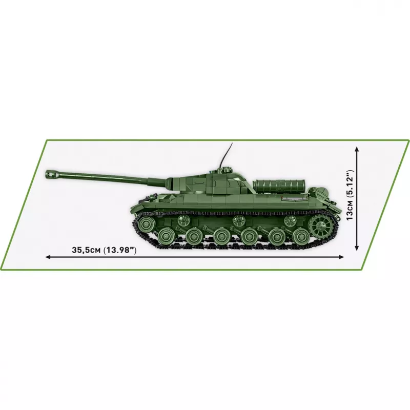 COBI Historical Collection Antrojo pasaulinio karo IS-3 sovietų sunkusis tankas
