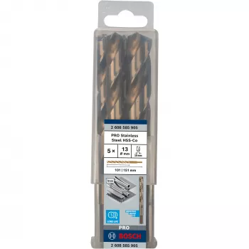 Gręžtuvų rinkinys Bosch HSS Cobalt 2608585905 5 vnt.